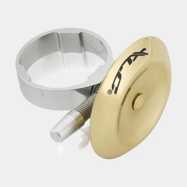 Ringklocka XLC DD-M20 Ø47 Mm Mässing Guld 3 Ringklocka XLC DD-M20 Ø47 Mm Mässing Guld