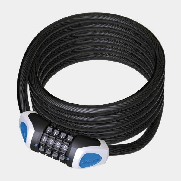 Spirallås XLC LO-L11 Ronald Biggs 185 Cm 12 Mm 3 Spirallås XLC LO-L11 Ronald Biggs 185 Cm 12 Mm