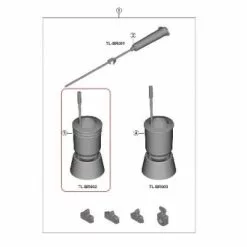 Luftningskopp Shimano TL-BR002 -Cyklar affär original 1 1 5 1