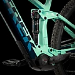 El MTB Trek Rail 9.7 SLX/XT Gen 2 Grön -Cyklar affär rail97slxxt 22 35037 a alt6 1 1