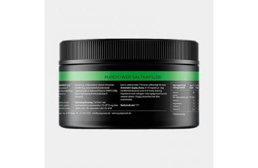 Salttabletter PurePower Salt 90 Kapslar 4 Salttabletter PurePower Salt 90 Kapslar - Bild 2
