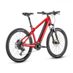 El MTB Moustache Samedi 27 Off 2 Smart System Röd 27.5" -Cyklar affär samedi off 2 rear 3