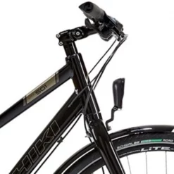 Hybridcykel Nishiki City 501 Mid Step Dam Svart -Cyklar affär styr 4