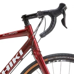 Gravelbike Nishiki Allroad Röd -Cyklar affär styre 5