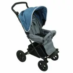 Barnvagn Kronan Sulky S Blå 5 Barnvagn Kronan Sulky S Blå -Cyklar affär sulky bl main clippadbakgrund 1