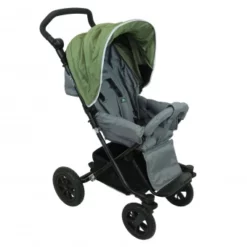 Barnvagn Kronan Sulky S Grön -Cyklar affär sulky gr n main clippadbakgrund 1