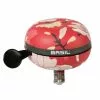 Ringklocka Basil Big Bell Magnolia Poppy Red -Cyklar affär timbre ding dong glocke basil magnoliapoppy red o 80mm