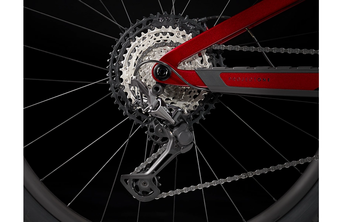 MTB Trek Top Fuel 9.8 XT Svart/röd 6 MTB Trek Top Fuel 9.8 XT Svart/röd - Bild 4