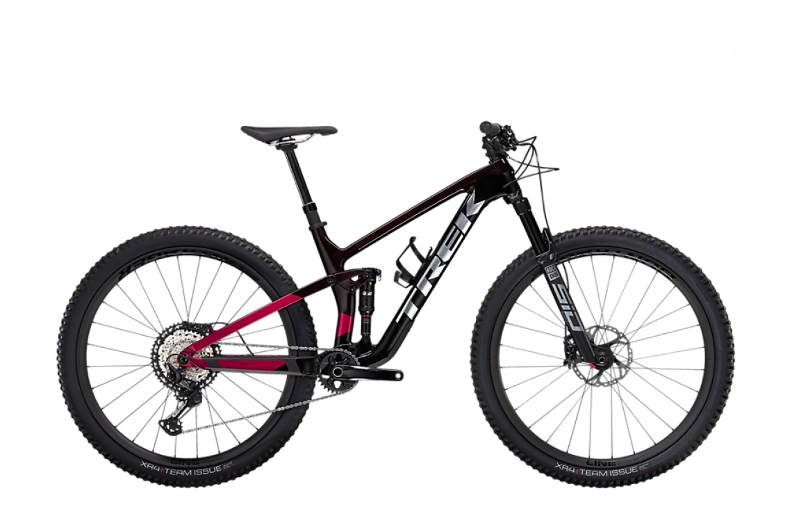 MTB Trek Top Fuel 9.8 XT Svart/röd 3 MTB Trek Top Fuel 9.8 XT Svart/röd