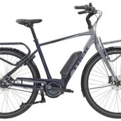 Elcykel Trek District+ 2 7-växlar 400Wh Grå