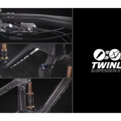 MTB Scott Spark 910 Svart - 2022 -Cyklar affär twinlock spark 3