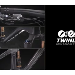 MTB Scott Spark 910 Svart - 2022 -Cyklar affär twinlock 1 1