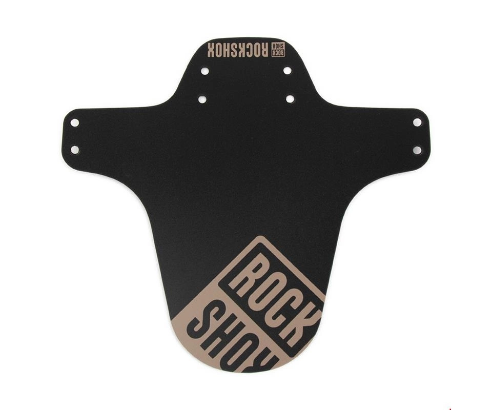 Framskärm Rockshox Mtb Svart Med Tanputty Tryck 3 Framskärm Rockshox Mtb Svart Med Tanputty Tryck