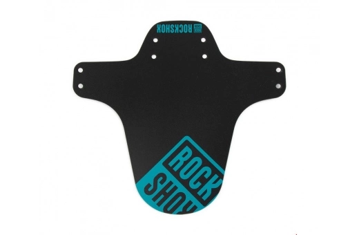 Framskärm Rockshox Mtb Svart Med Teal Tryck 4 Framskärm Rockshox Mtb Svart Med Teal Tryck - Bild 2