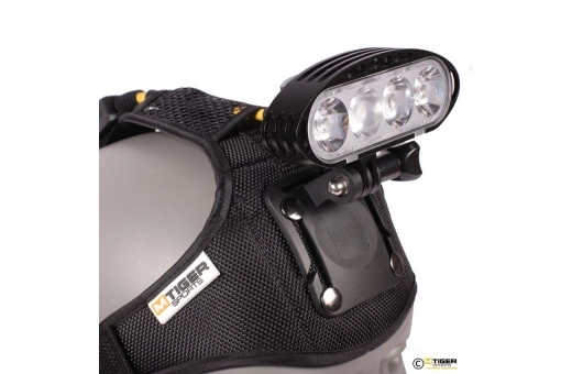 Pannlampa M-Tiger Hyperion II Med Hjälm- Och Styrfäste 3800L 4 Pannlampa M-Tiger Hyperion II Med Hjälm- Och Styrfäste 3800L - Bild 2