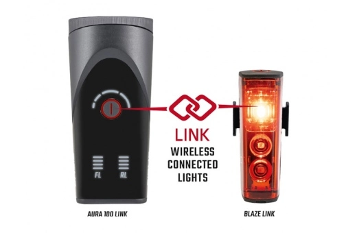 Belysningsset SIGMA Light Set Aura 100 Blaze Link 4 Belysningsset SIGMA Light Set Aura 100 Blaze Link - Bild 2