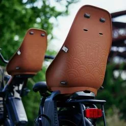 Cykelsits URBAN IKI Pakethållare Bio Plastic Brun/Svart