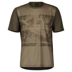 Cykeltröja Scott Trail Flow SS Shadow Brown