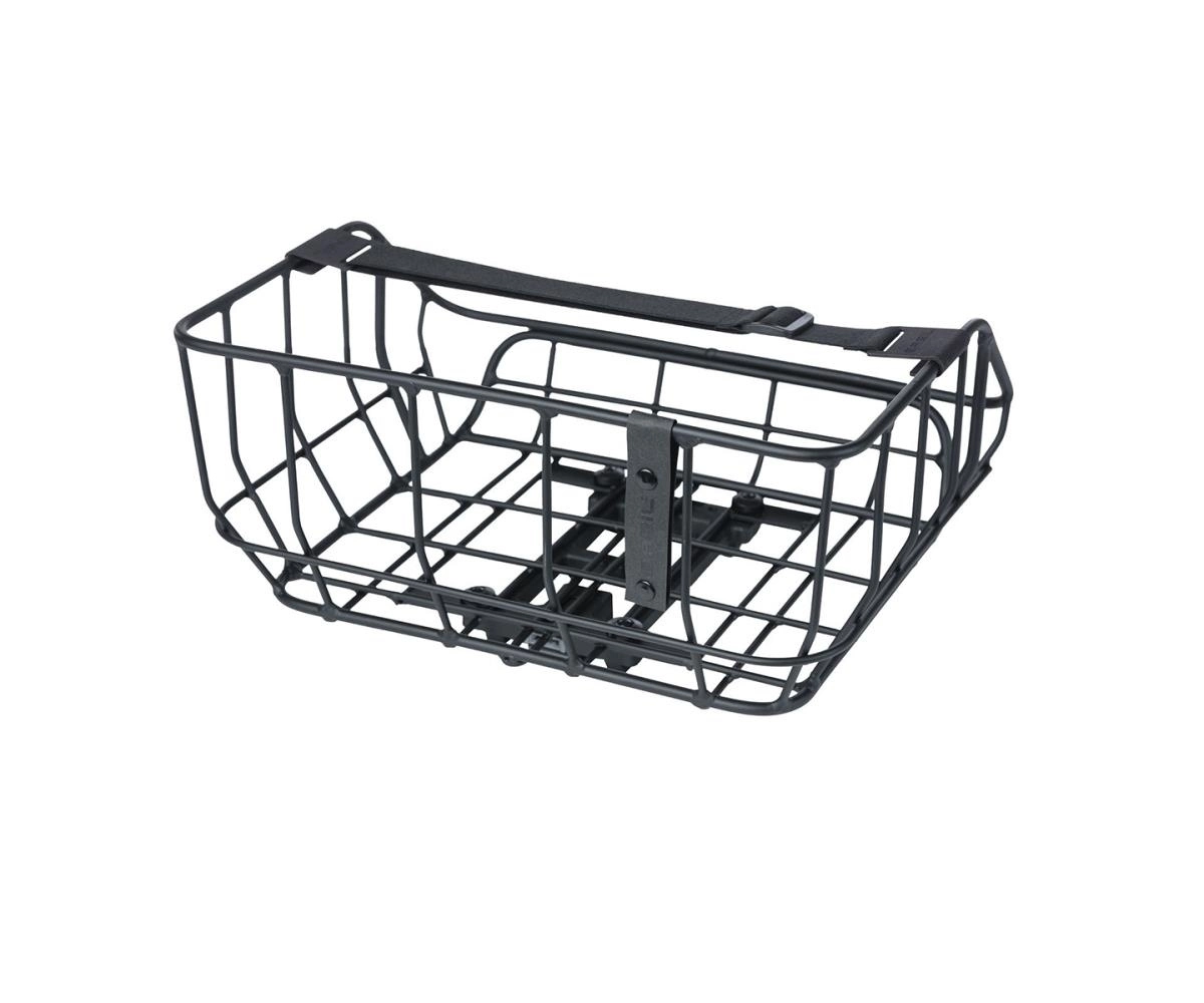 Cykelkorg Basil Basket Rear Portland MIK 25L Aluminum Vintage Matt Svart 3 Cykelkorg Basil Basket Rear Portland MIK 25L Aluminum Vintage Matt Svart