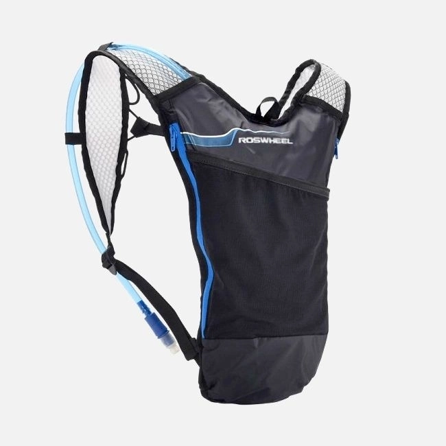 Ryggsäck Roswheel Sweatpak 5L Med Vätskebehållare 2L Svart/blå 3 Ryggsäck Roswheel Sweatpak 5L Med Vätskebehållare 2L Svart/blå