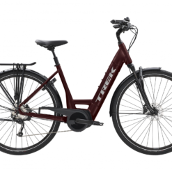 Elcykel Trek Verve+ 4 Lowstep Röd