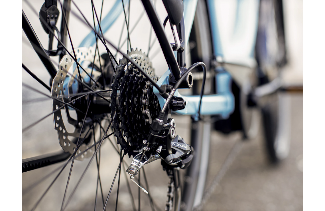 Elcykel Trek Verve+ 2 Lowstep Exl Batteri Turkos 10 Elcykel Trek Verve+ 2 Lowstep Exl Batteri Turkos - Bild 8