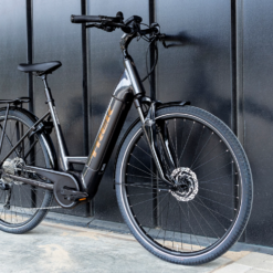 Elcykel Trek Verve+ 4 Lowstep Grå -Cyklar affär verveplus4lowstep 22 35140 a portrait 1