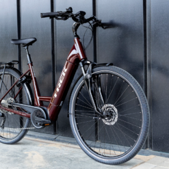 Elcykel Trek Verve+ 4 Lowstep Röd -Cyklar affär verveplus4lowstep 22 35140 b portrait