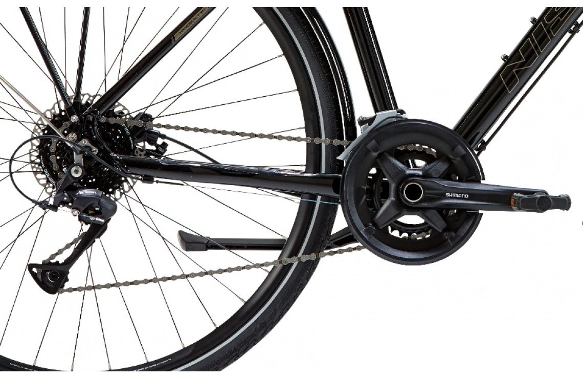 Hybridcykel Nishiki City 501 Herr Svart 4 Hybridcykel Nishiki City 501 Herr Svart - Bild 2