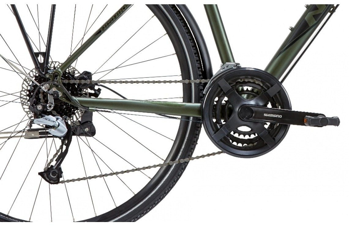 Hybridcykel Nishiki XC Five Herr Grön 4 Hybridcykel Nishiki XC Five Herr Grön - Bild 2