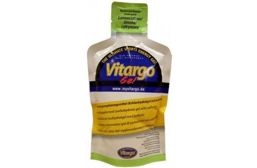 Energigel Vitargo Gel Koffein 45 G Citron 4 Energigel Vitargo Gel Koffein 45 G Citron - Bild 2