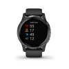 Aktivitetsmätare Garmin Vivoactive 4 Svart/Skiffergrå -Cyklar affär vivoactive4 hr 6001.3