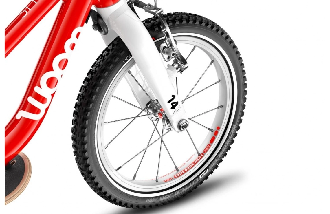 Barncykel Woom Original 2 Gul 14" 4 Barncykel Woom Original 2 Gul 14" - Bild 2