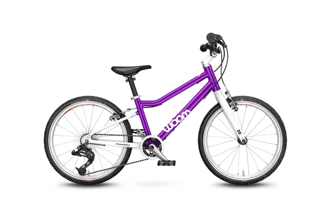 Barncykel Woom Original 4 Lila 20" 3 Barncykel Woom Original 4 Lila 20"