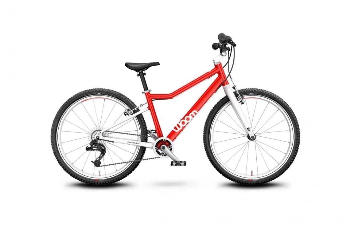 Barncykel Woom Original 5 Röd 24" 3 Barncykel Woom Original 5 Röd 24"