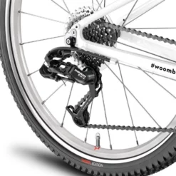 Barncykel Woom Original 6 Röd 26" -Cyklar affär woom6 derailleur